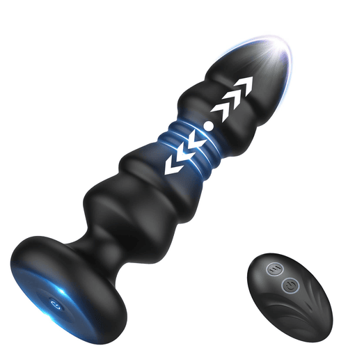 Vibrating Butt Plug with Remote