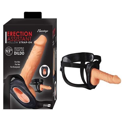 Erection Assistant Hollow Strap-On Dildo