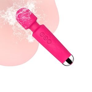 Pink Mini Wand Vibrator