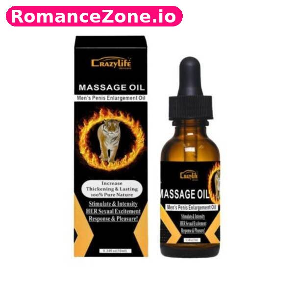 Crazy Life Massage Oil for Men