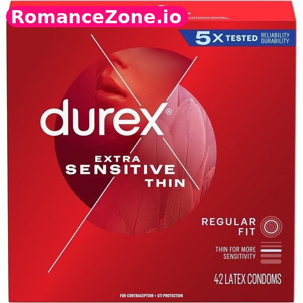 Durex Extra Sensitive Thin Condoms 42 Pack