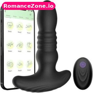 Black App Prostate Massager