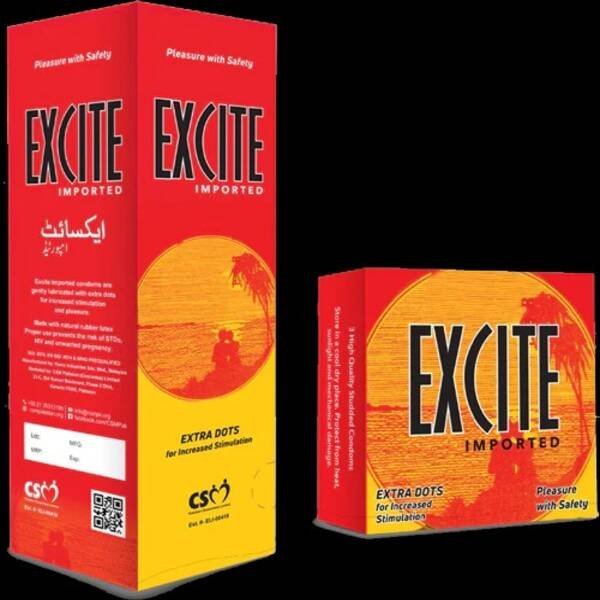 Excite Dotted Condoms