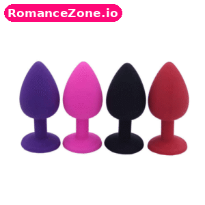 Colourful Butt Plug Set of 4