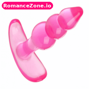 Pink Beaded Dildo