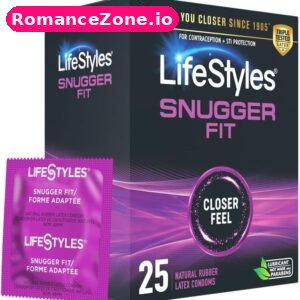 LifeStyles Snugger Fit Condoms 25 Pack