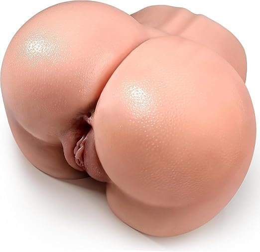 Mature curves torso stroker with dual-channel design