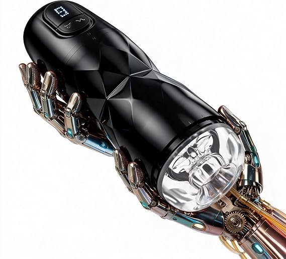 A34596 4-in-1 automatic male masturbator with seven advertised operating modes