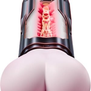 A70-82 discreet automatic male masturbator in black