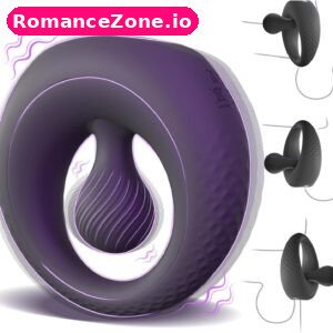 Purple Couples Vibrating Ring