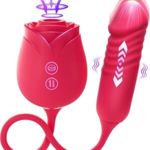 AI-Powered Rose Sex Toy with suction and vibration functions