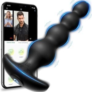 App-Controlled Vibrating Anal Beads with a four-bead design