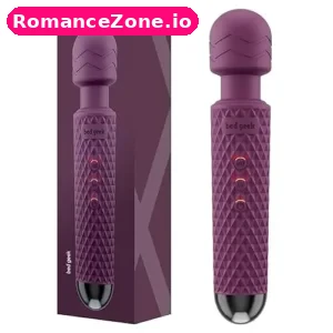Purple Cordless Personal Wand Massager