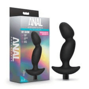 Black Wavy Anal Dildo Set