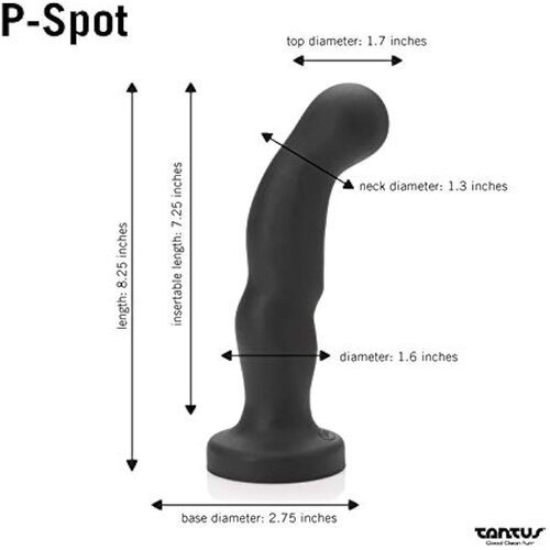 Black P-Spot Dildo