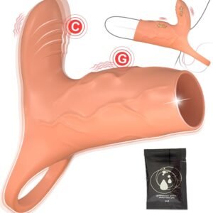 Flesh G-Spot Strap-On Dildo