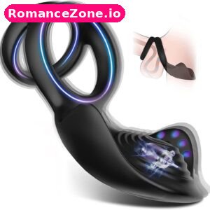 Black Glowing Couples Vibrator