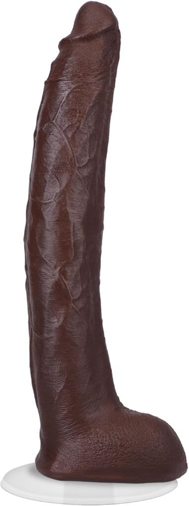 Damion Dayski ULTRASKYN realistic dildo with dual-density construction and textured veins