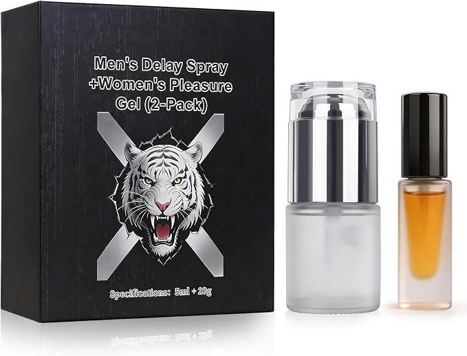 Desensitizing Delay Spray for Men 2-Pack in discreet packaging