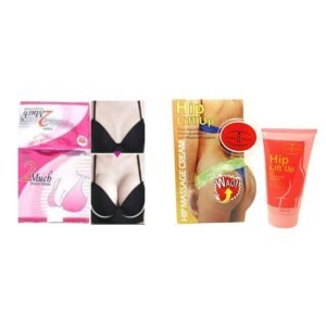 2 Much Breast Cream + Aichun Beauty Hip Lift Up Cream Combo