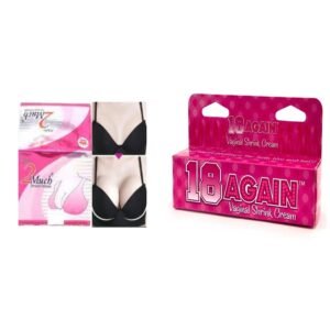 2 Much Breast Cream + 18 Again Vaginal Shrink Cream Combo