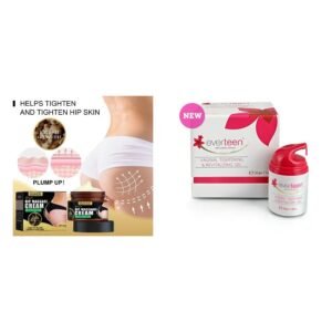 Big Ass Butt Enhancement Cream + Everteen Vaginal Tightening Gel Combo