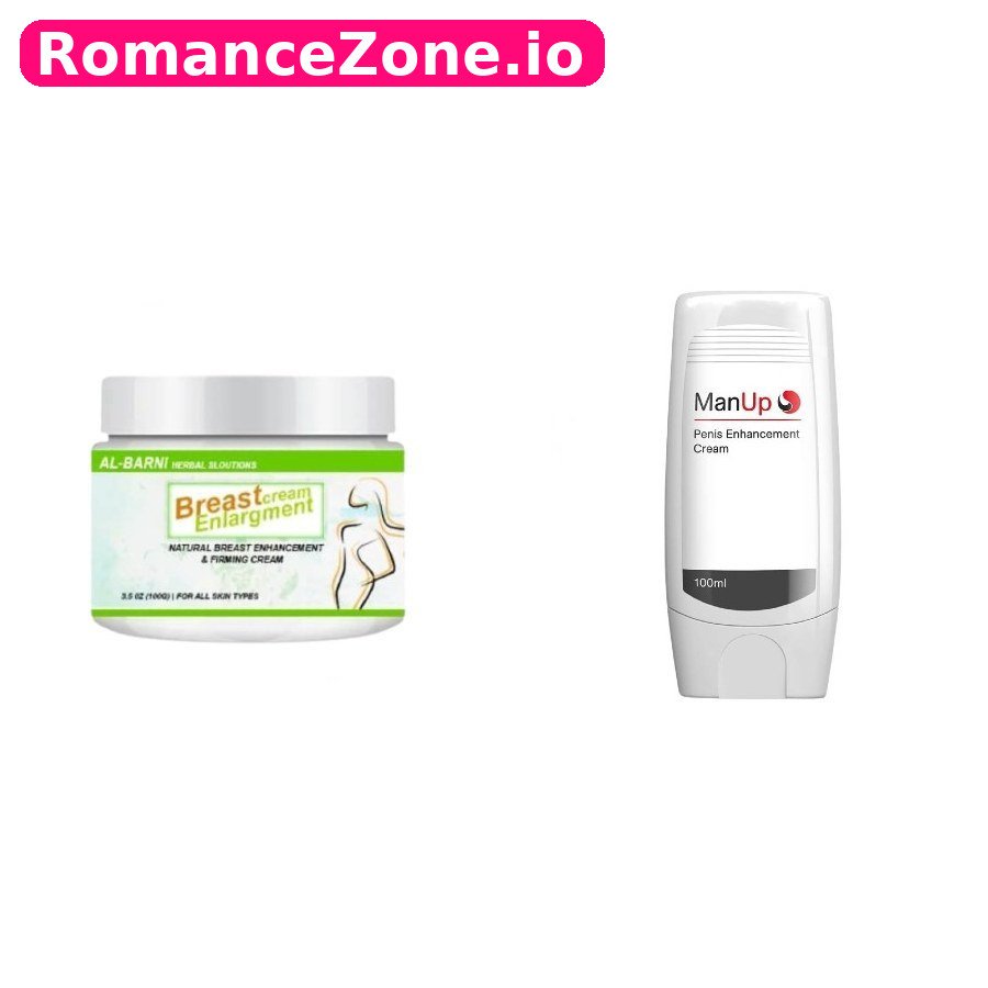 Al-Barni Breast Cream Enlargement + ManUp Enlargement Cream Combo
