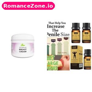 All Natural Breast Cream + Plus Size Faster Enlargement Cream Combo
