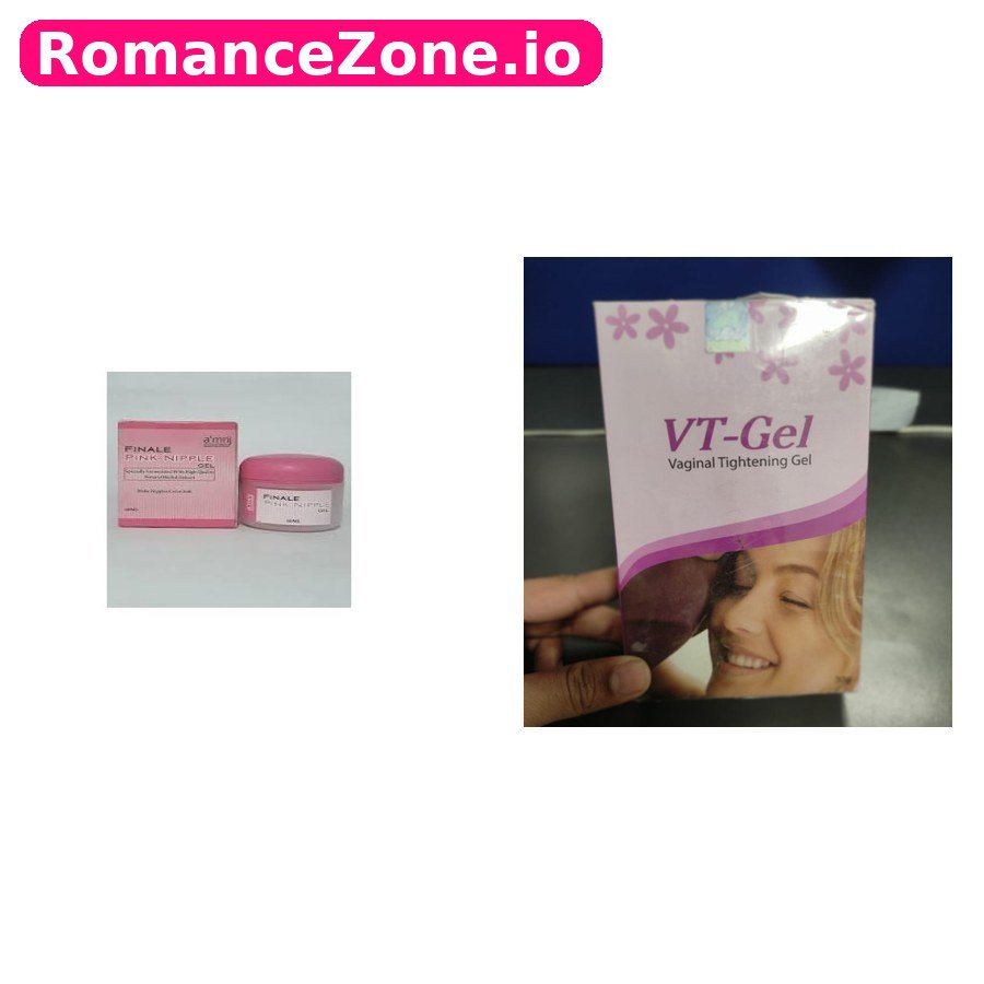 Amrij Finale Pink Nipple Gel + VT-Gel Vaginal Tightening Cream Combo