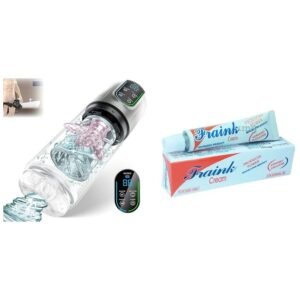 Automatic Masturbator Cup + Fraink Delay Cream Combo