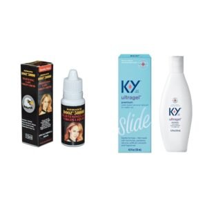 Dooz 50000 Tightening Lady Virgin Liquid + KY Ultragel Slide Lubricant Combo