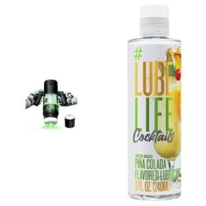 Automatic Robot Masturbator + Lube Life Cocktails Lubricant Combo