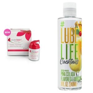 Everteen Vaginal Tightening Gel + Lube Life Cocktails Lubricant Combo