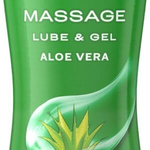 Durex Touch & Play Massage & Pleasure water-based lubricant with aloe vera.