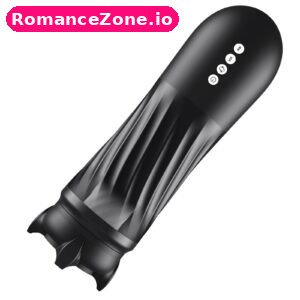 Black Automatic Thrusting Masturbator