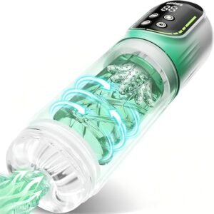 Electric male masturbator with 10 suction modes