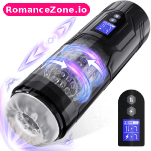 Black Automatic Masturbator with Display