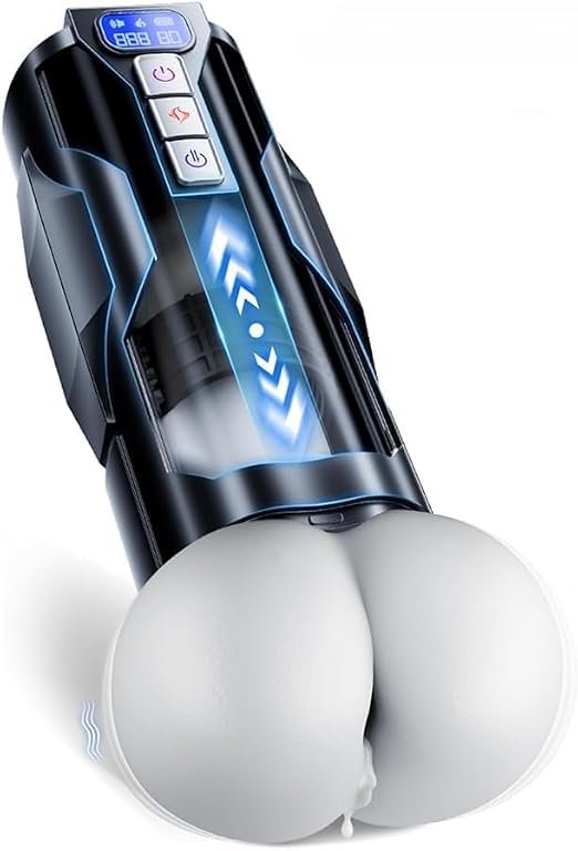 Hands-free male masturbator H4515 in black