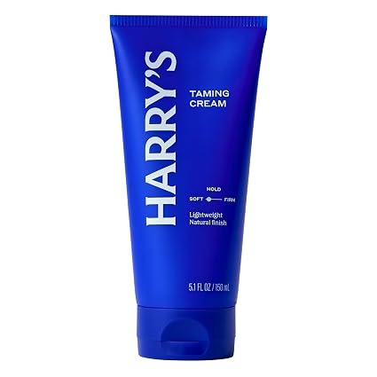 Harry's men's styling cream in its product packaging