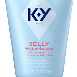 K-Y Jelly water-based personal lubricant in its actual packaging