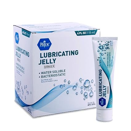MedPride sterile medical lubricant gel in a 4 fl oz tube.