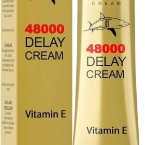 Men's delay cream with Vitamin E in a 15 mL tube