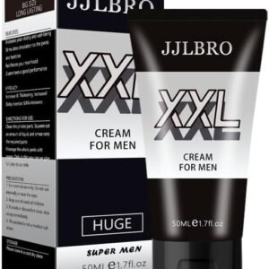 Men's extra strength massage cream in its original packaging