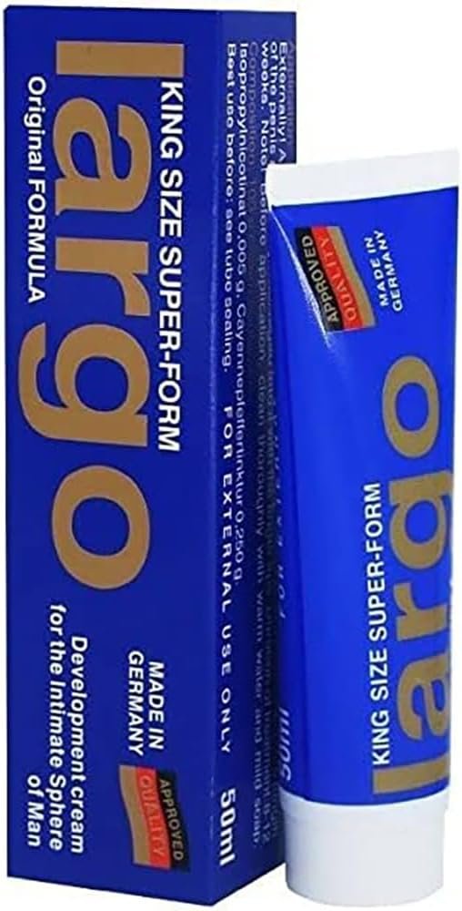 Men's fast-absorbing intimate cream in its original packaging