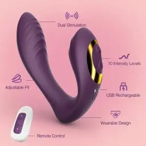 OG Dual Vibe dual motor silicone wearable vibrator