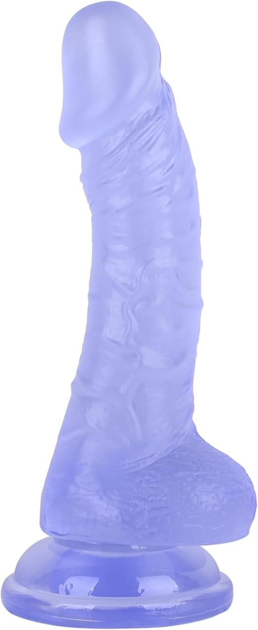 Realistic TPE G-Spot dildo with lifelike head and textured design