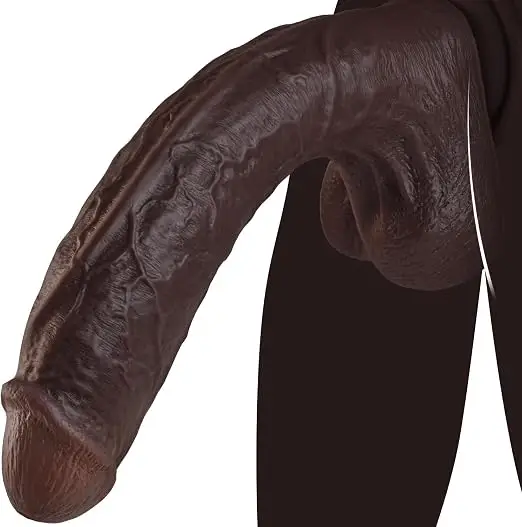 Rocco realistic silicone suction cup dildo with raised vein detail