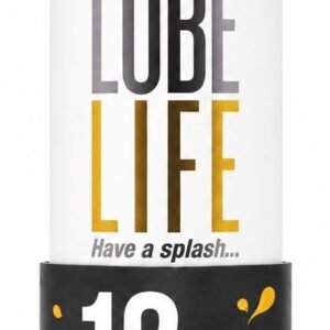 Silky water-based personal lubricant in its actual packaging