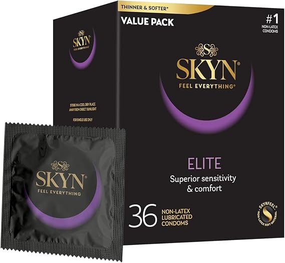SKYN Elite Ultra-Thin Non-Latex Condoms