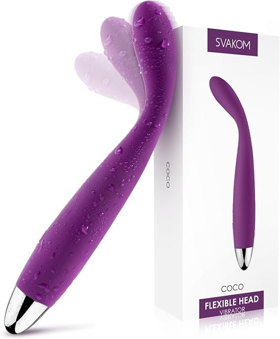 SVAKOM COCO Finger Vibrator – 4-in-1 Silicone G-Spot Massager